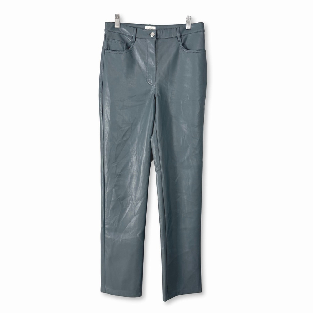Wilfred Aritzia Blue Gray Straight Leg Pants Small